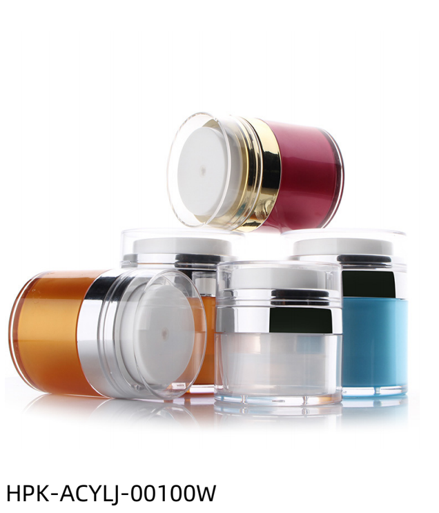 Airless Double-Walled Plastic Cream Jar